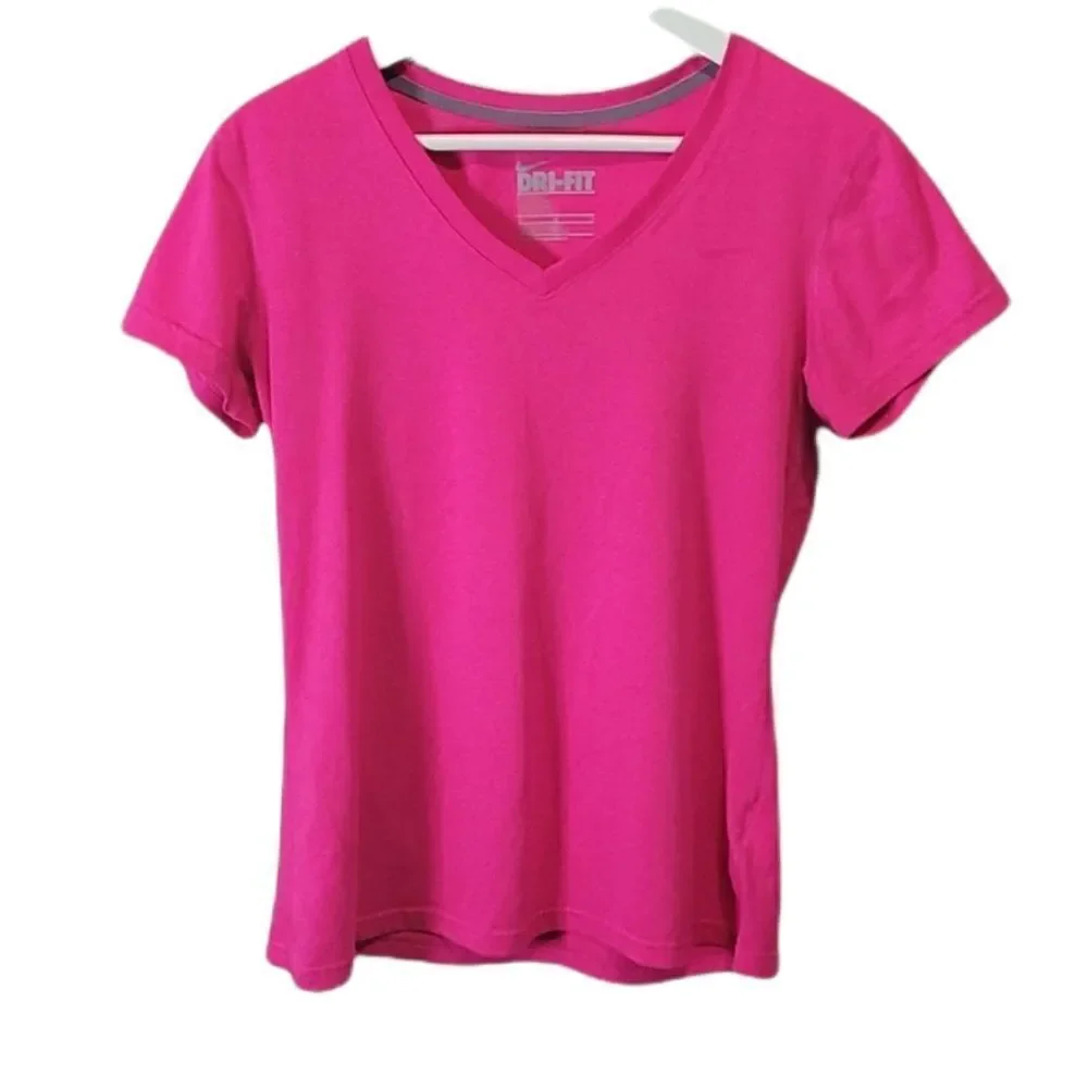 Pink Nike short-sleeved tee